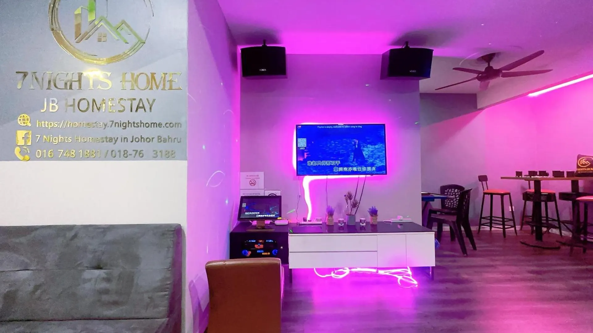 A01 Fancy Light Garden Homestay Johor Bahru