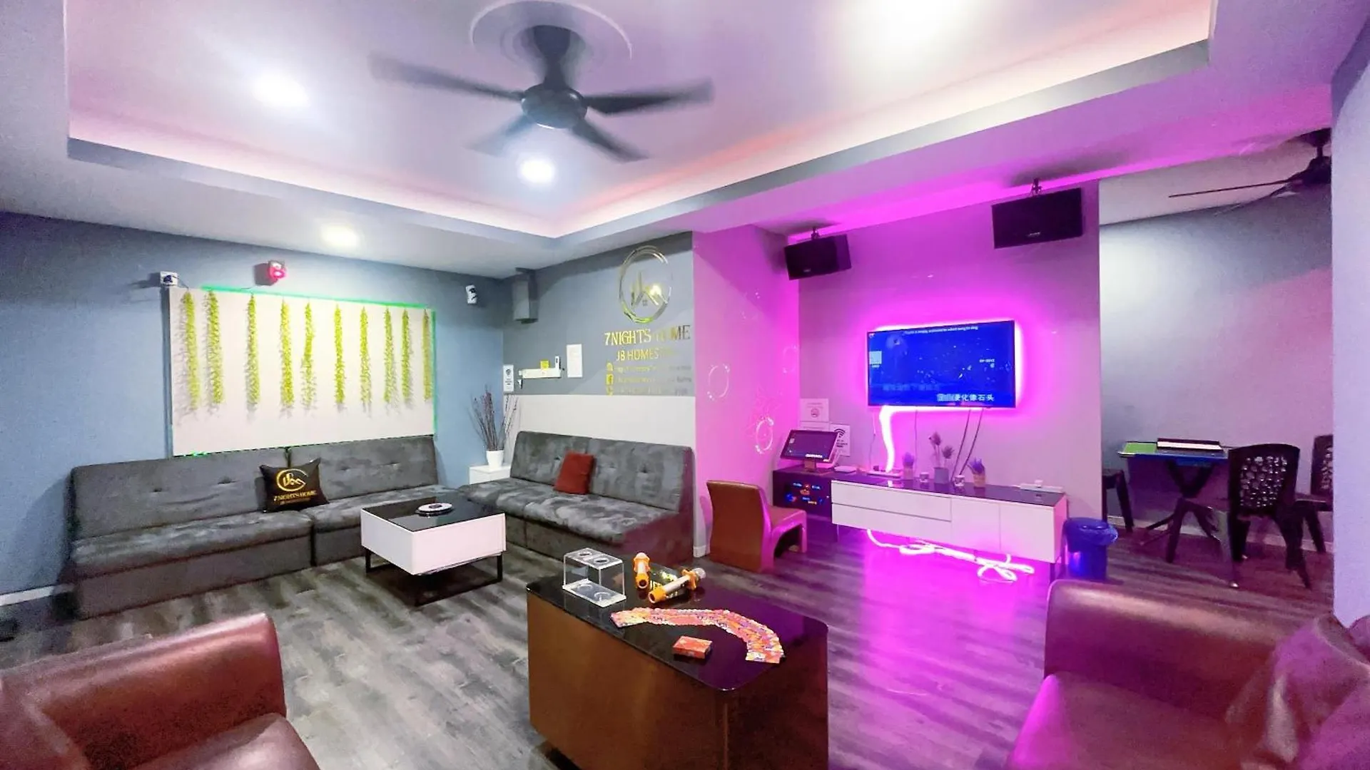 A01 Fancy Light Garden Homestay Johor Bahru Dom wakacyjny